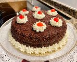 Foto del paso 11 de la receta: Pastel al Cointreau relleno con crema de chocolate y mermelada