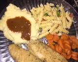 Lemon peppered Catfish simmered