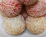 Foto langkah ke 9 dari resep Onde Onde Goreng isi Kacang Ijo.