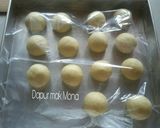 Foto langkah ke 2 dari resep "Roti pipih keju" teflon.