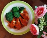 รูปขั้นตอนการทำที่ 3 ของ ปีกไก่น้ำแดง