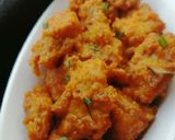 A picture of step 5 of Mango chicken.