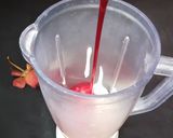A picture of step 1 of Gulkand Shake.