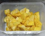 Foto langkah ke 1 dari resep Mix Juice (Nanas, Sawi, Jeruk Nipis, Jahe & Kunyit).