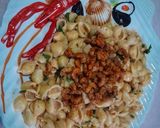 صورة لخطوة 10 من وصفة معكرونة اصداف بالجمبري 🍝🍤