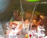 Foto del paso 1 de la receta: Carne de puerco en salsa roja