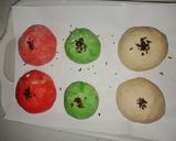 Foto langkah ke 8 dari resep Bakpao Kukus Warna-Warni.