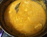 A picture of step 6 of Shahi Paneer.