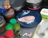 Foto del paso 1 de la receta Pasta con pollo y salsa de queso
