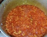 A picture of step 2 of Spaghetti with Spinach Sauce.