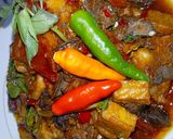 Foto langkah ke 10 dari resep Puasa hari ke 10 (Sambal Ati ampela tempe daun kemangi).