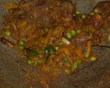 A picture of step 3 of Palak Paneer.