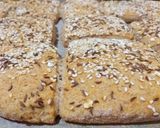 Gluténmentes zabpehelylisztes négyzetek recept fázis 2 fotója