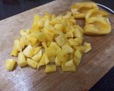 A picture of step 1 of Jackfruit smoothie bowl.