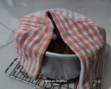 A picture of step 9 of Eggless Coffee Walnut Cake No Oven & Without Cream.