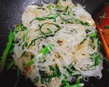 Hình bước làm 4 của món Hủ tiếu xào