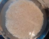 A picture of step 1 of Mong daal Khichri.