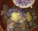 A picture of step 3 of Chinioti mutton kunna😋🍲.