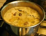 A picture of step 4 of Mushroom Soup.