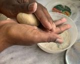 A picture of step 5 of Chupri Roti.