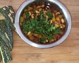 A picture of step 4 of Kaddu lobia ki sabzi.