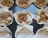 A picture of step 4 of Perfect Baklava tartlets.