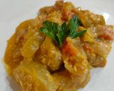 Padlizsán curry recept fázis 6 fotója