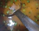 A picture of step 5 of Matar paneer.