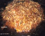 A picture of step 3 of Chicken resha tawa💕.