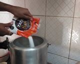A picture of step 3 of Wheat flour chocolate Sponge cake.