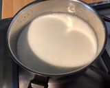 Une image de l'étape 1 de Crèmes desserts café aux amandes et agar agar.