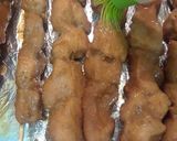 Foto langkah ke 4 dari resep Sate ayam oven.
