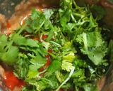 A picture of step 2 of Roasted Mexican Tomato Onion Salsa.