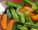 Schezwan veg creamy pasta રેસીપી પગલું 1ફોટો
