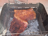 Matambre de novillo con Roquefort a la parrilla.