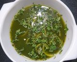 A picture of step 1 of Pani Pakora.
