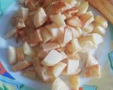 A picture of step 2 of Capsicum, Fry potato and Tomato Subji.