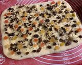 Karácsonyi gyümölcsös kenyér recept fázis 2 fotója