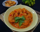Foto langkah ke 7 dari resep Udang Saus Singapore (Singapore Style Chilli Prawns).
