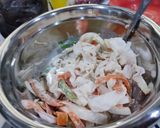 Foto langkah ke 2 dari resep Kakiage kriuk Bakwan Jepang.