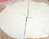 Vajas kifli recept fázis 2 fotója