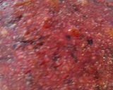 A picture of step 1 of Beetroot parathas.