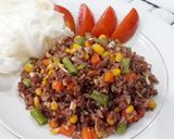 Foto langkah ke 7 dari resep Nasi Goreng Hongkong Beras Merah.