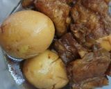 Foto langkah ke 5 dari resep Kembang tahu basah,telor masak kecap.