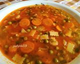 🧡Hagyományos - klasszikus - egyszerű borsóleves / Jucus módra🧡 recept fázis 3 fotója