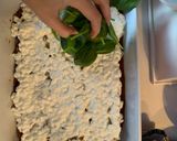 A picture of step 3 of Cottage & spinach Bolognese lasagna.