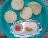 A picture of step 1 of Crispy Yam.