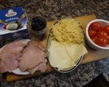 Foto del paso 1 de la receta: Corona de pizza rellena