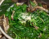 Hình bước làm 3 của món 🌱 Canh Rau Dền Nấu Nấm Lộc Nhung Khô
