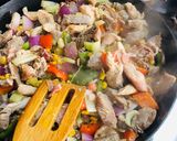 Foto del paso 4 de la receta: Fajitas de Cerdo y Pollo